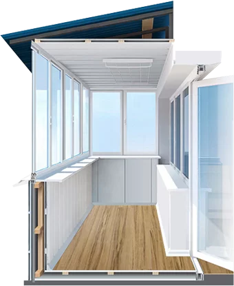 Калькулятор остекления балконов