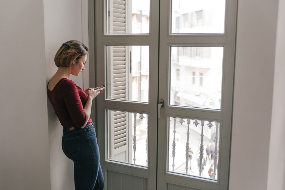 пластиковая балконная дверь